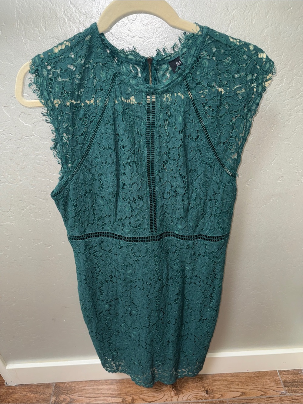 Bardot Emerald Green Lace Dress